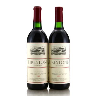 Firestone Cabernet Sauvignon 1989 Santa Ynez 2x75cl