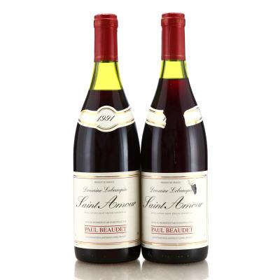 Dom. Lebeaupin Paul Beaudet 1991 Saint-Amour 2x75cl