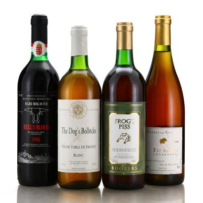 Assorted Red and White Wines 4x75cl