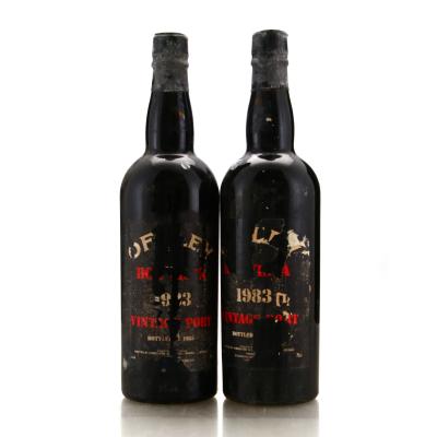 Offley Boa Vista 1983 Vintage Port 2x75cl