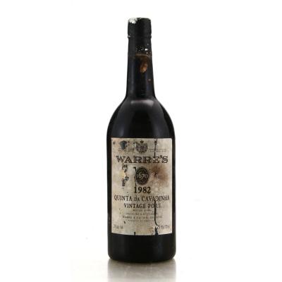 Warre's Quinta da Cavadinha 1982 Vintage Port