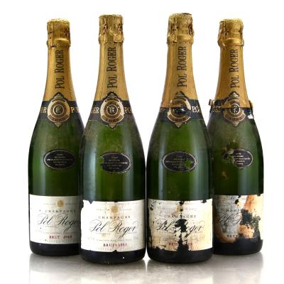 Pol Roger Brut 1988 Vintage Champagne 4x75cl