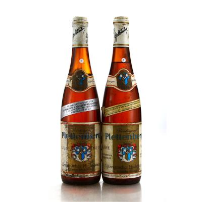 Plettenberg Kreuznacher Hinkelstein Rulander Auslese 1975 Nahe 2x70cl