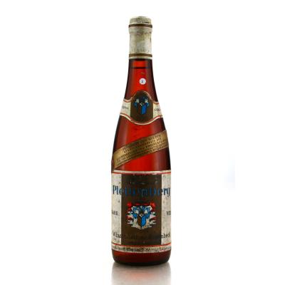 Plettenberg Winzenheimer Rosenheck Rulander Beerenauslese 1970 Nahe