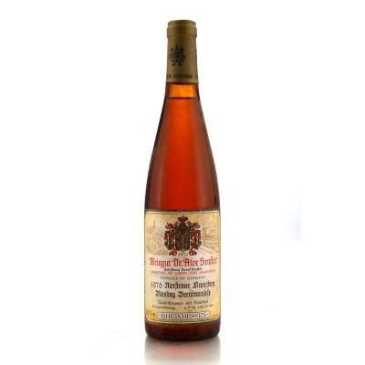 Dr. Alex Senfter Niersteiner kranzberg Riesling Beerenauslese 1976 Rheinhessen