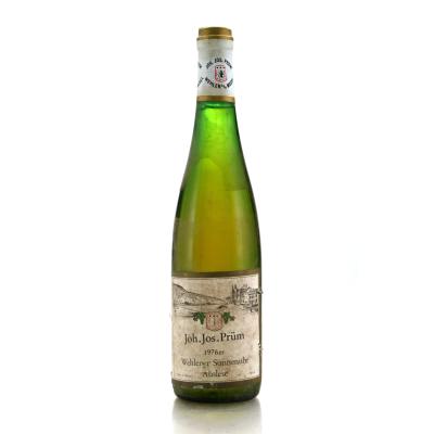 J.J.Prum Wehlener Sonnenuhr Riesling Auslese 1976 Mosel