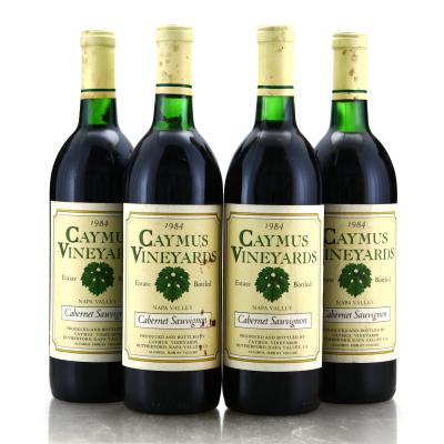 Caymus Vineyards Cabernet Sauvignon 1984 Napa Valley 4x75cl