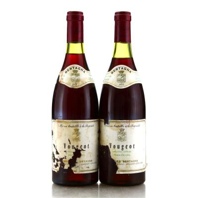 Dom. Bertagna 1975 Vougeot 1er-Cru 2x75cl