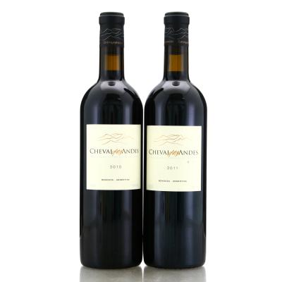 Cheval Des Andes 2010 / 2011 Mendoza 2x75cl