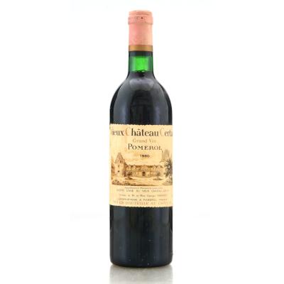 Vieux Ch. Certan Grand Vin 1980 Pomerol