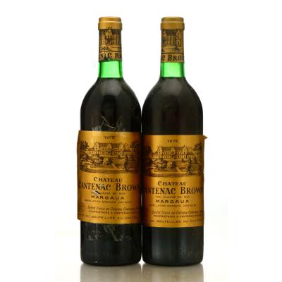 Ch. Cantenac Brown 1978 Margaux 3eme-Cru 2x75cl