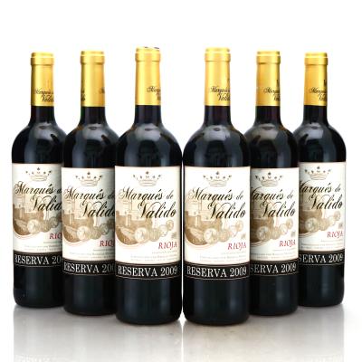 Marques de Valido 2009 Rioja Reserva 6x75cl