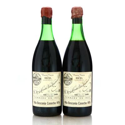 R. Lopez de Heredia Vina Tondonia Vina Bosconia 1976 Rioja Gran Reserva 2x75cl