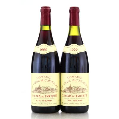 Dom. Le Vieux Micocoulier 1990 Coteaux-Du-Tricastin 2x75cl