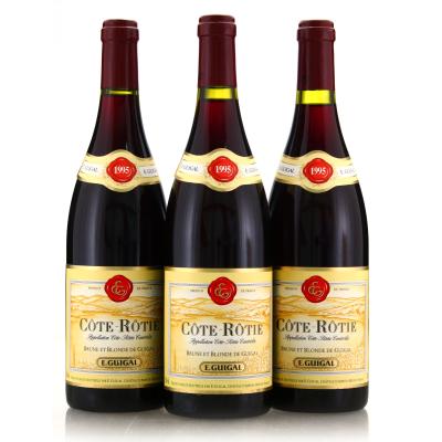 E.Guigal Brune and Blonde 1995 Cote Rotie 3x75cl