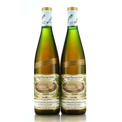 Max Ferd. Richter Veldenzer Elisenberg Riesling Auslese 1983 Mosel 2x75cl