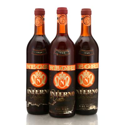 N.Negri Inferno 1964 Valtellina Superiore 3x72cl