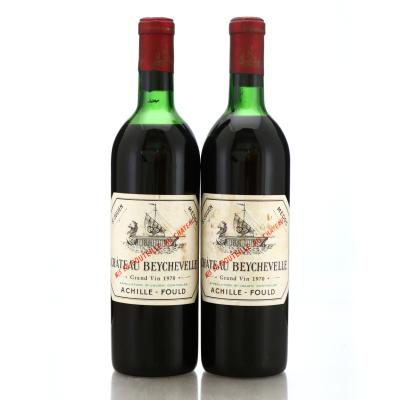 Ch. Beychevelle 1970 St-Julien 4eme-Cru 2x75cl