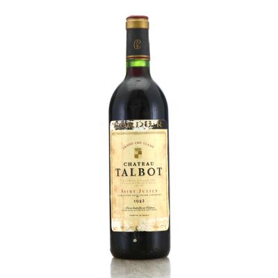 Image for Ch. Talbot 1982 Saint-Julien 4eme-Cru