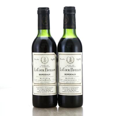 Gilbey de Loudenne La Cour Pavillon 1982 Bordeaux 2x37.5cl