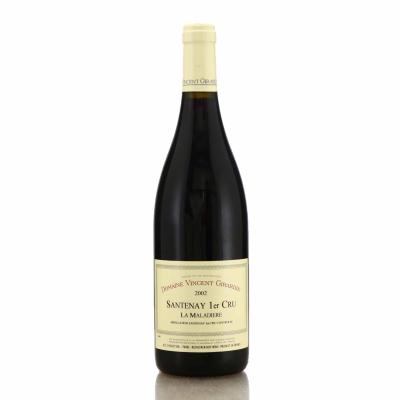 Vincent Girardin La Maladiere 2002 Santenay 1er-Cru