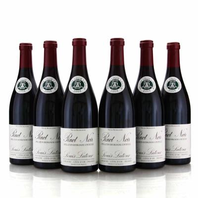 Louis Latour Pinot Noir 2006 Bourgogne 6x75cl