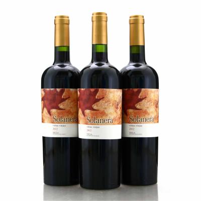 Bodegas Castano Solanera Vinas Viejas 2012 Yecla 3x75cl