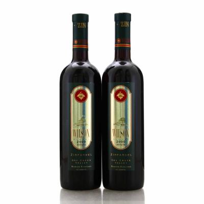 Wilson Winery Sawyer Vineyard Zinfandel 2000 Dry Creek Valley 2x75cl