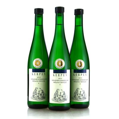 Kerpen Wehlener Sonnenuhr Riesling Spatlese 2015 Mosel 3x75cl