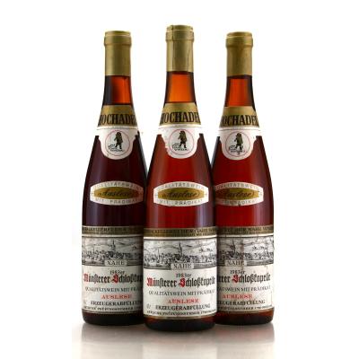 Hochadel Schlosskapelle Munsterer Auslese 1983 Nahe 3x70cl