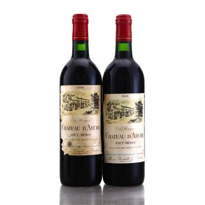 Ch. d'Arche 1988 Haut-Medoc 2x75cl