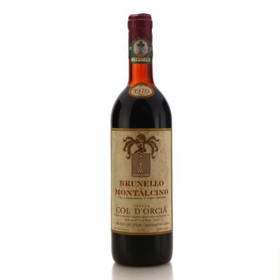 Image for Col d'Orcia 1970 Brunello di Montalcino