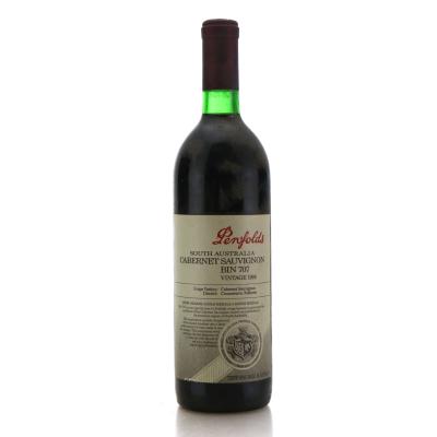 Image for Penfolds Bin 707 Cabernet Sauvignon 1986 Coonawarra