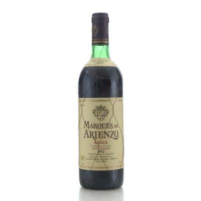 Image for Bodegas Domecq Marques de Arienzo 1982 Rioja Gran Reserva