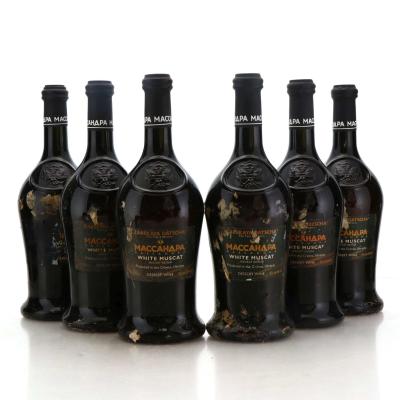 Massandra White Muscat Dessert Wine Crimea, Ukraine 6x75cl