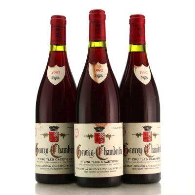 Dom. Armand Rousseau Les Cazetiers 1992 Gevrey-Chambertin 1er-Cru 3x75cl