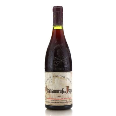 Image for Dom. R.Usseglio 1986 Chateauneuf-du-Pape