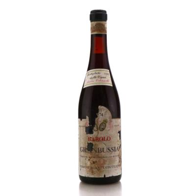 Image for Aldo Conterno Granbussia 1974 Barolo