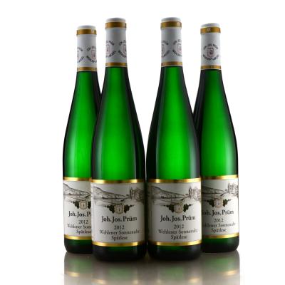 Joh. Jos. Prum Wehlener Sonnenuhr Riesling Spatlese 2012 Mosel 4x75cl