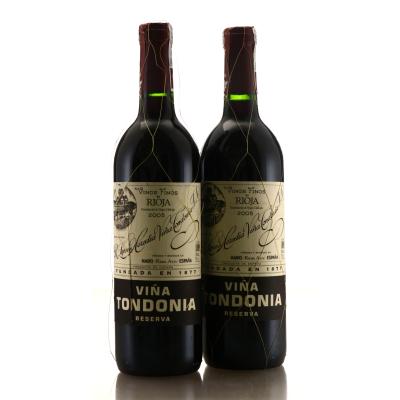 R. Lopez de Heredia Vina Tondonia 2005 Rioja Reserva 2x75cl