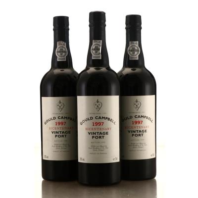 Gould Campbell Bicentenary 1997 Vintage Port 3x75cl