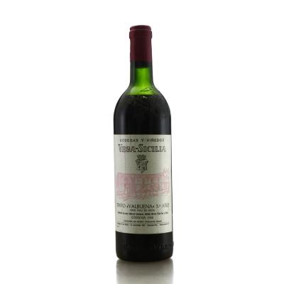 Vega Sicilia Valbuena 5 Ano 1982 Ribera Del Duero Reserva