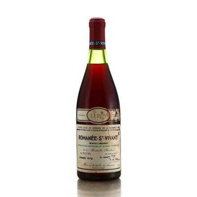 Dom. De La Romanee-Conti Marey-Monge 1976 Romanee-St-Vivant Grand-Cru