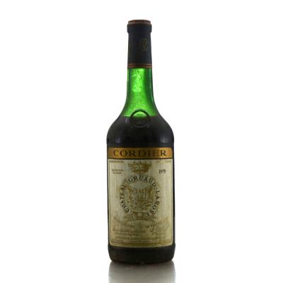 Chateau Talbot 1970 Saint-Julien 4eme-Cru / Cordier