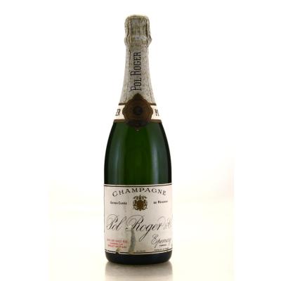 Pol Roger Extra Cuvee De Reserve Brut NV Champagne circa 1970s