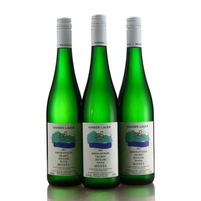 Hansen Lauer Bernkasteler Graben Riesling Spatlese 2015 Mosel 3x75cl