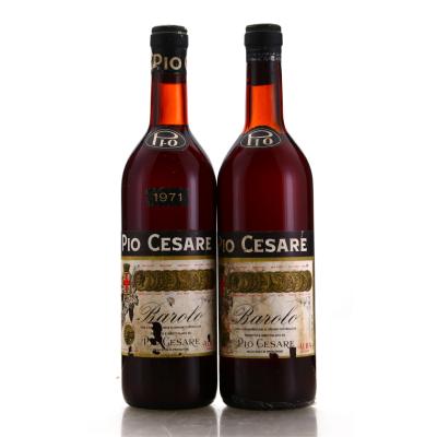 Pio Cesare 1971 Barolo 2x75cl