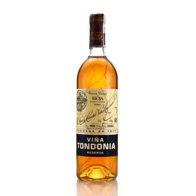 R. Lopez de Heredia Vina Tondonia 1989 Rioja Blanco Reserva