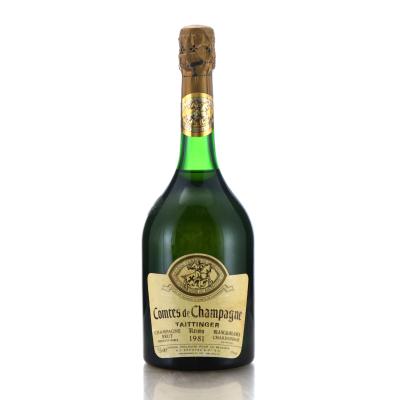 Taittinger Comtes de Champagne Blanc-De-Blancs 1981 Vintage Champagne