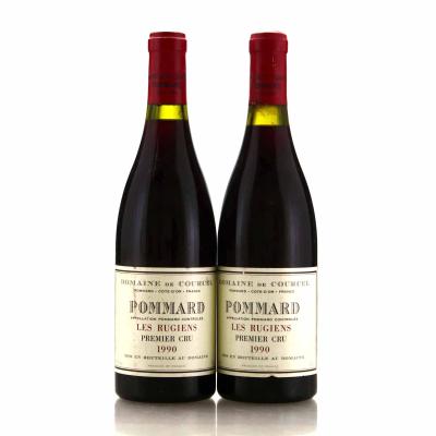 Domaine de Curcel Les Rugiens 1990 Pommard 1er Cru 2x75cl